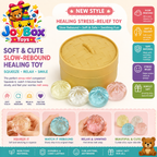 Cute Slow-Rising Squeeze Toy | Soft Stress Relief Fidget Toy for Kids & Adults