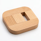 Wooden Brain Lock Puzzle for Kids & Adults | Brain Teaser & Fidget Stress Relief Toy