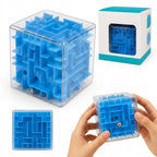 3D Rubik’s Maze Puzzle Toy for Kids | Blue 6cm Brain Teaser | Educational Learning Toy